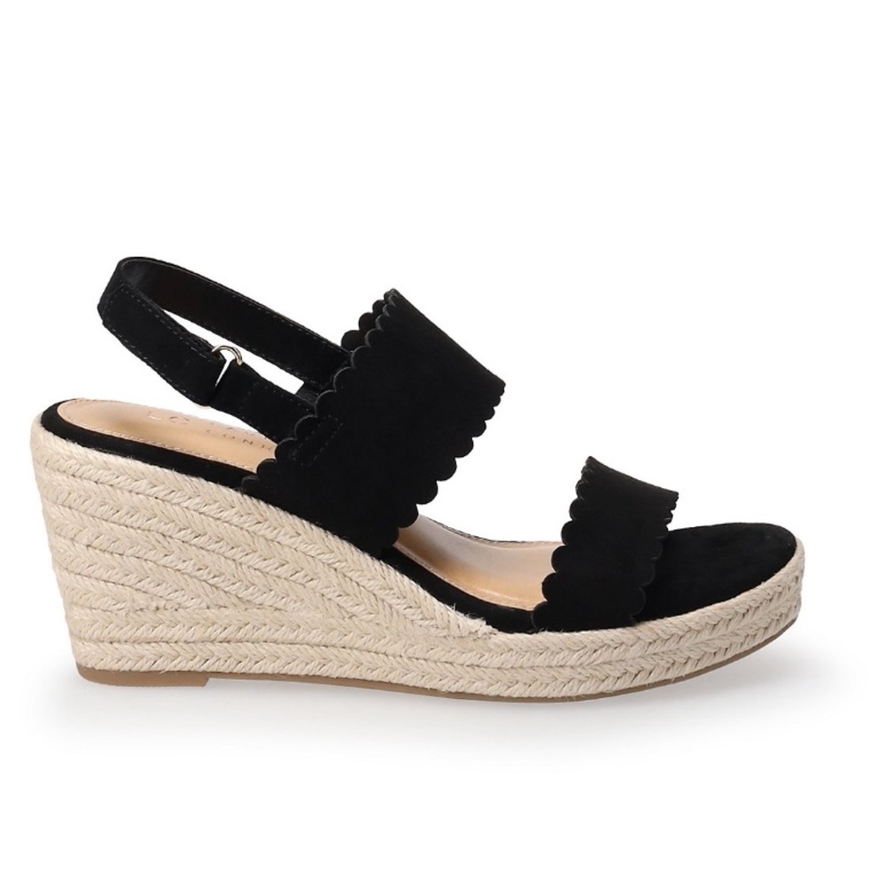 Lauren Concrad wedge sandals